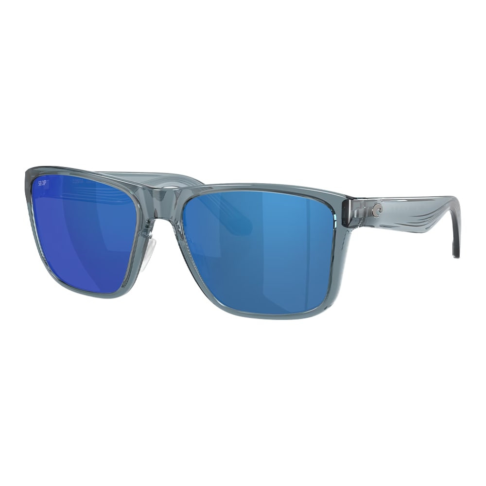 Costa Del Mar Los Alijos Transparent Deep Blue Frame Blue Mirror 580P Lens  06S9126-91260859
