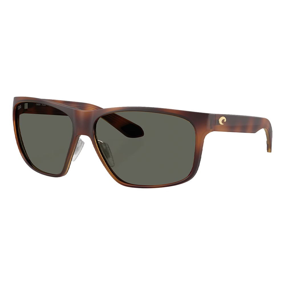 Costa Del Mar Trades Matte Tortoise Frame Gray 580G Lens 06S9128-91280560