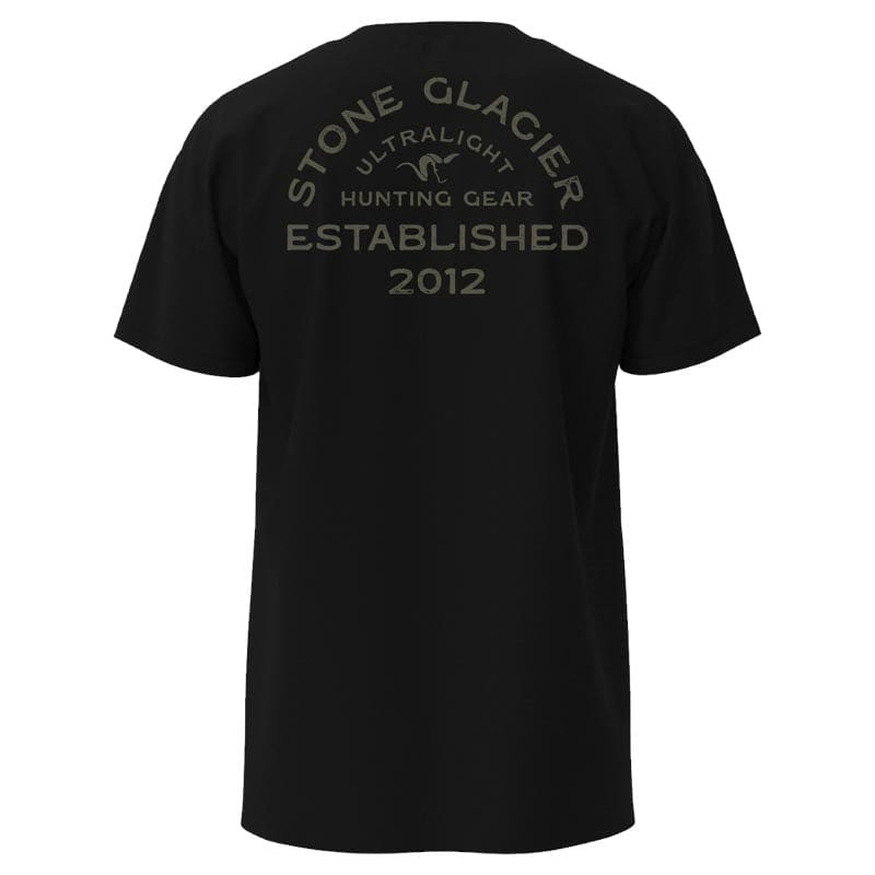 Stone Glacier SG Established T-Shirt Black 60233-BK