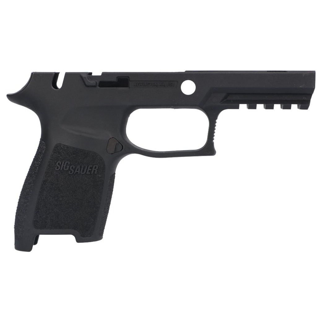 Sig Sauer P320 9/40/357 Compact Manual Safety Medium Black Pistol Grip Module Assembly 8901479