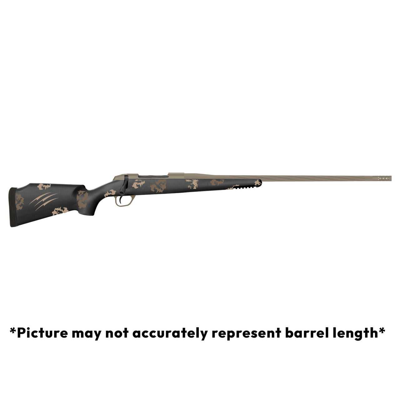 Fierce Firearms Twisted Rage 28 Nosler 26" Bbl Smoked Bronze/Sonora Rifle FRG28NOS26BRS
