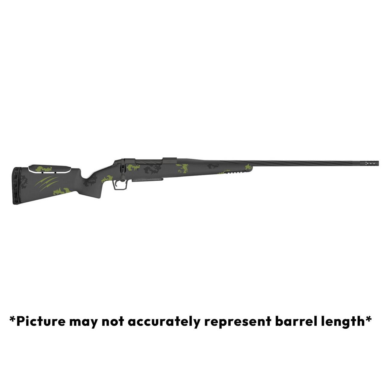 Fierce Firearms Twisted Rival XP 2.0 7mm-08 20" Bbl Black/Forest Rifle RIVSSX7MM0820BF