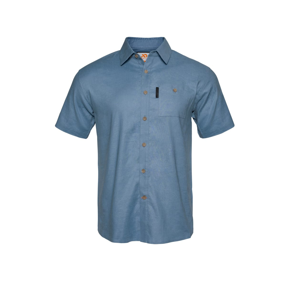 First Lite Men's Horizon Hemp SS Sky Blue MOHHSSB