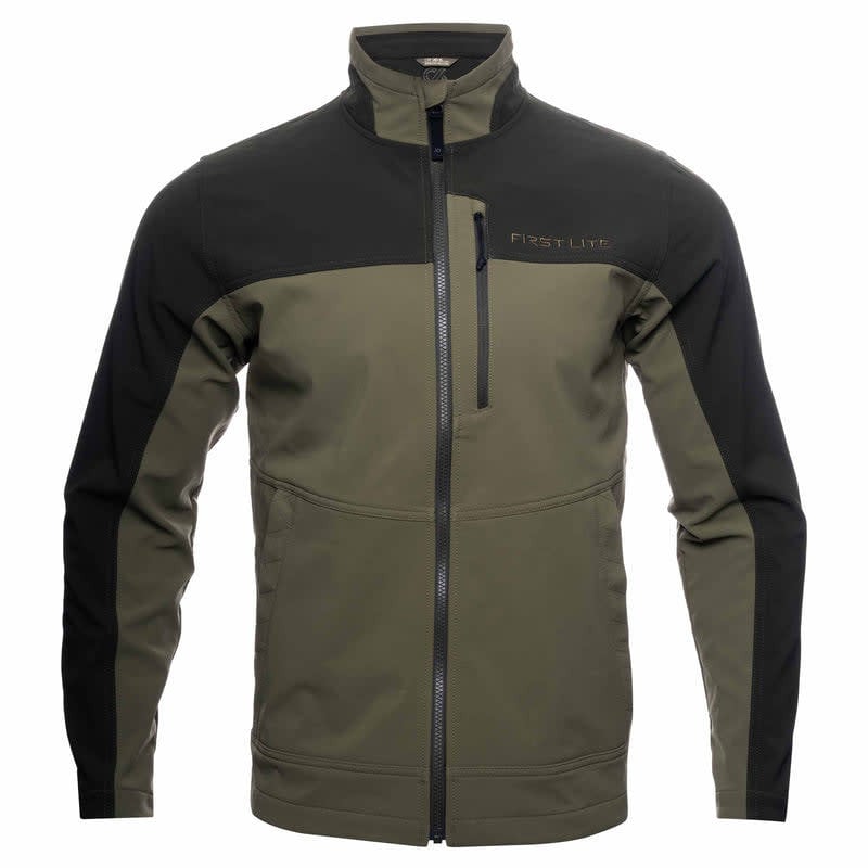 First Lite Men's Scout Soft Shell Jacket Conifer MOSSSCN