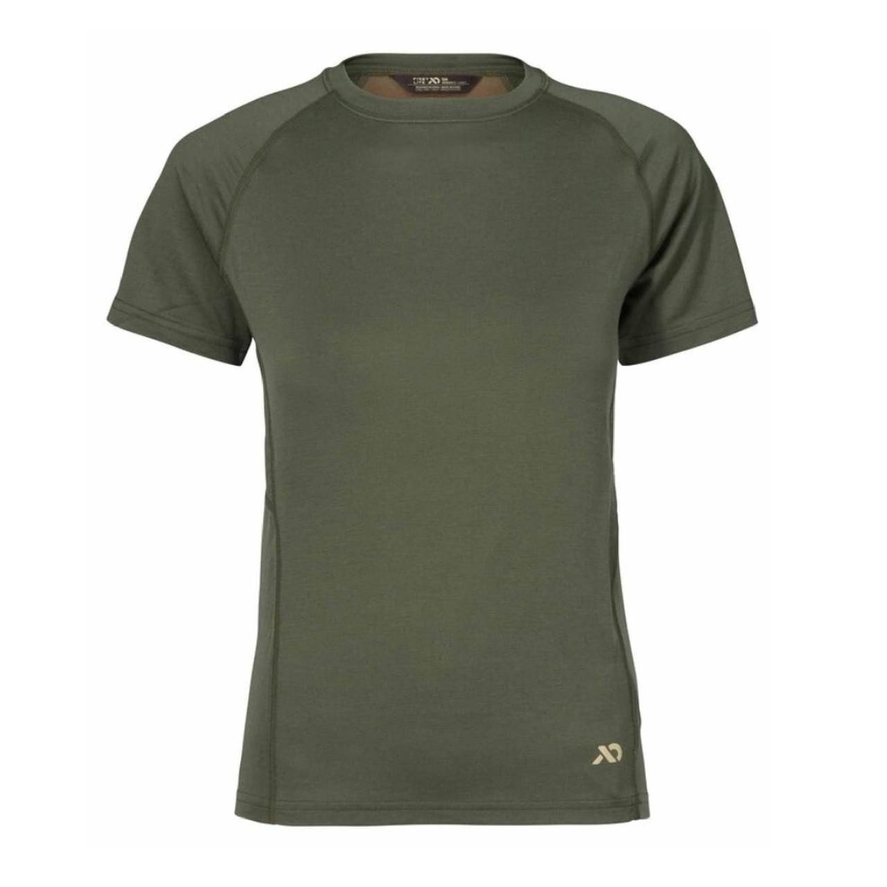 First Lite Women's Wick Short Sleeve 2.0 Conifer WTWS2CN