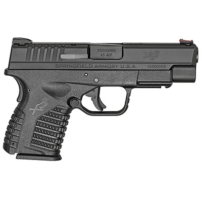 Springfield Armory XD-S .45 ACP 4" Black (W/2 Magazines) Pistol XDS94045BE