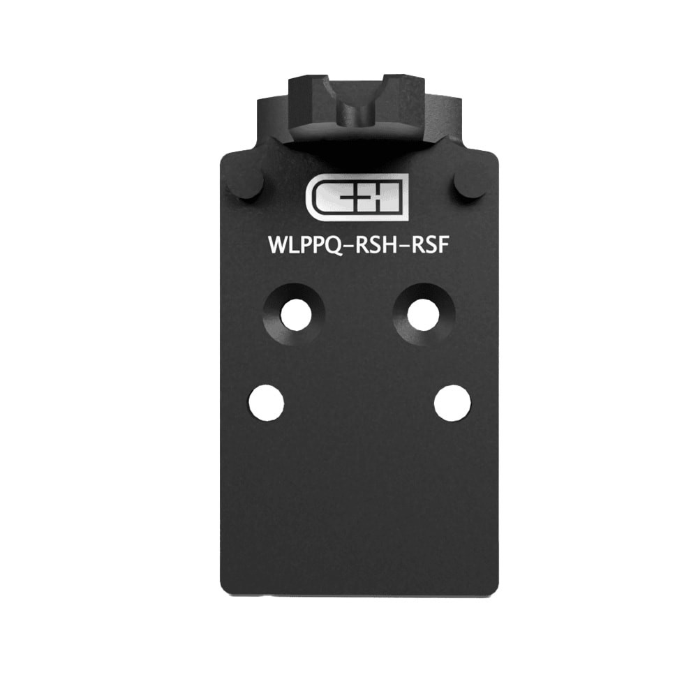 C&H Precision Walther PPQ-Q4-Q5 Plate For Trijicon (RMR-SRO) Holosun(407C/507C/507Comp/508T) C&H (EDCXl-Comp) WLPPQ-RSH-RSR