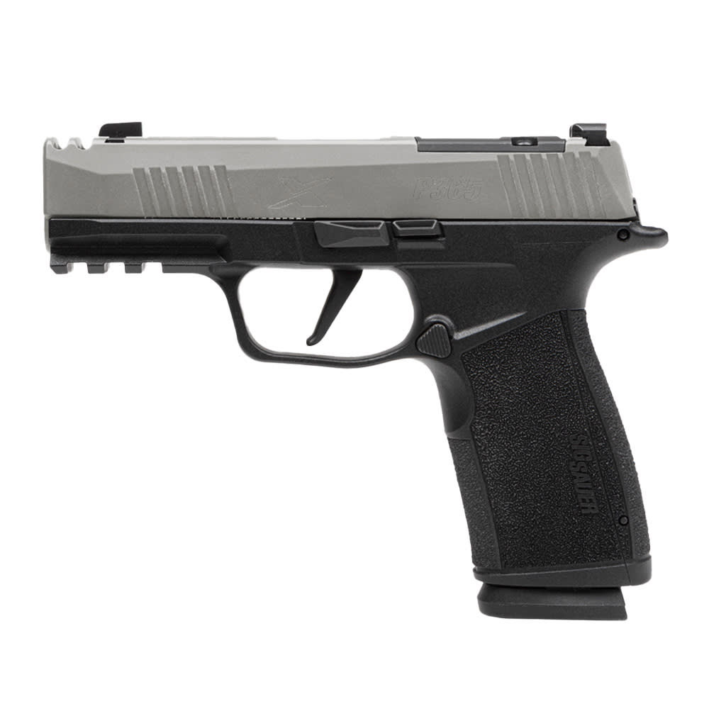 Sig Sauer P365 XMACRO 9mm 3.1" Bbl SIG-LOC X-Ray 3 OR Striker Polymer Grip Stainless/Black Compact Pistol w/(2) 17rd Steel Mags 365XCA-9-T-COMP