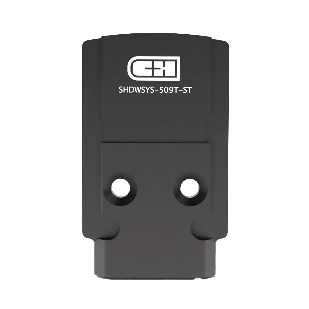 C&H Precision Shadow Systems Aftermarket Slide Steel Plate For Holosun 509T SHDWSYS-509T-ST