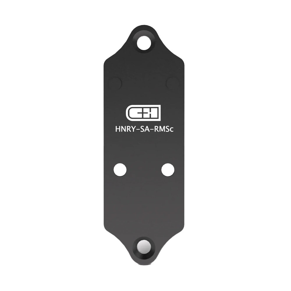 C&H Precision Henry SA Lever Gun Plate For Holosun (EPS/407K/507K) Vortex (Defender Ccw) C&H (EDC/EDC-En/Rmsc Max/Hnt-R Max) HNRY-LA-RMSc
