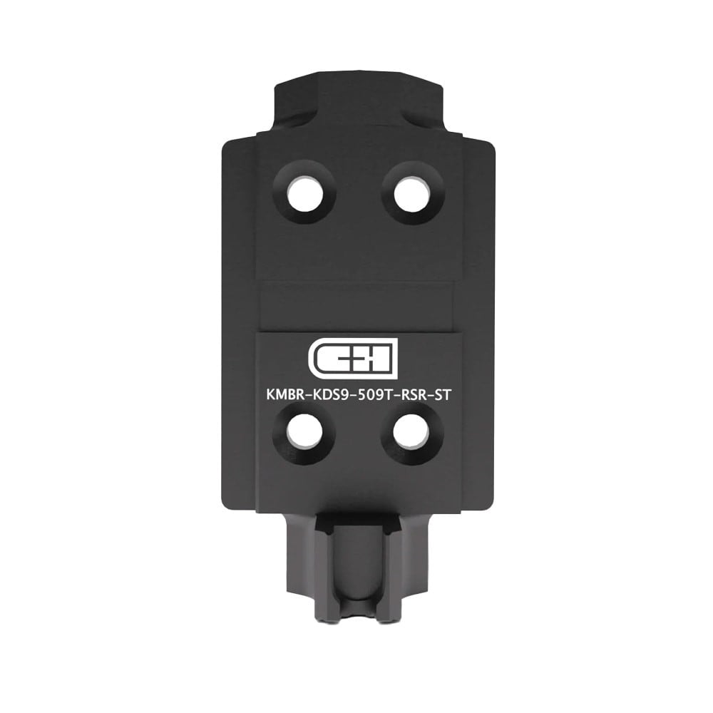 C&H Precision Kimber KDS9C Steel Plate For Holosun 509T w/ Built In Rear Sight KMBR-KDS9-509T-RSR-ST