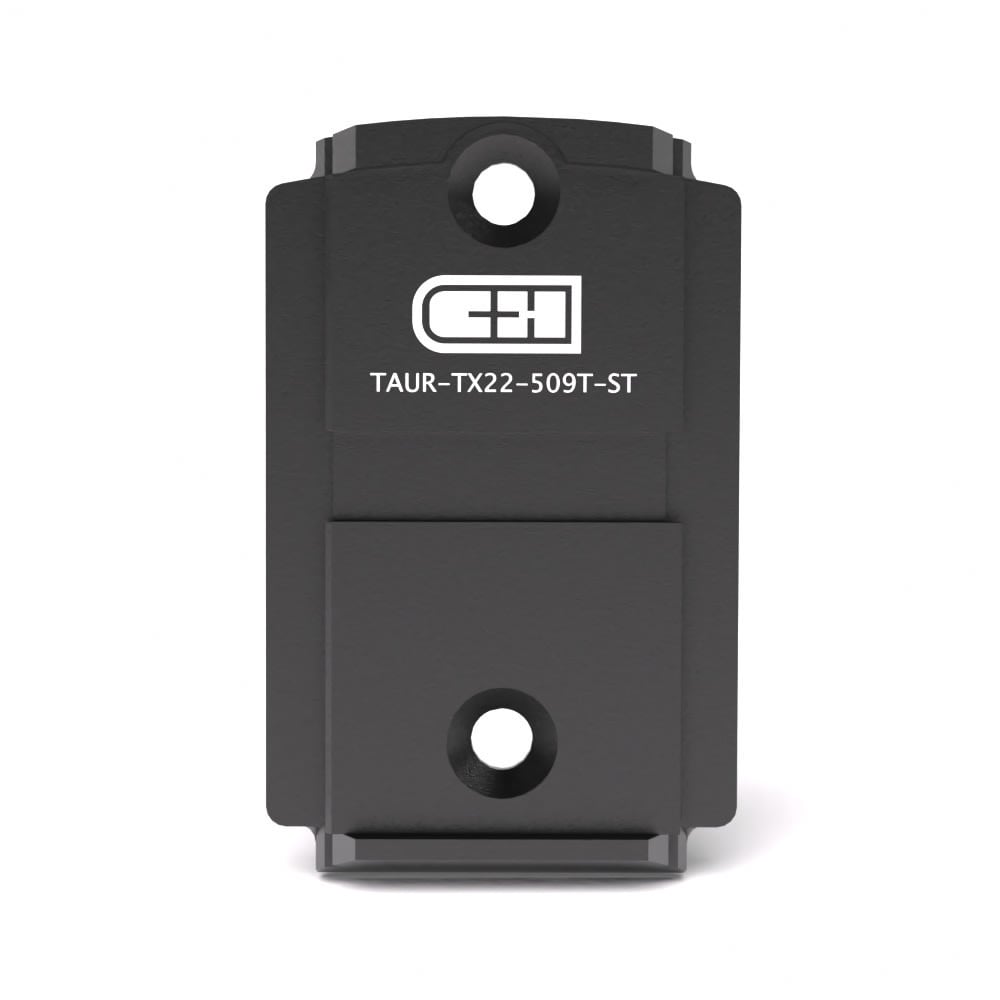 C&H Precision Taurus Tx22 Steel Plate For Holosun 509T TAUR-TX22-509T-ST