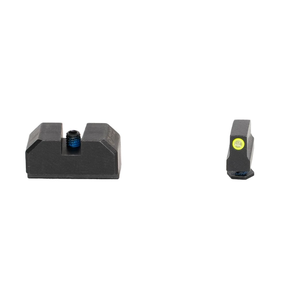 C&H Precision Back Up Iron Sights For RMR / Holosun Fits Glock Or Walther PDP – Optics Ready/Direct Milled BUIS-AB-GL-RH-285BF-285BR