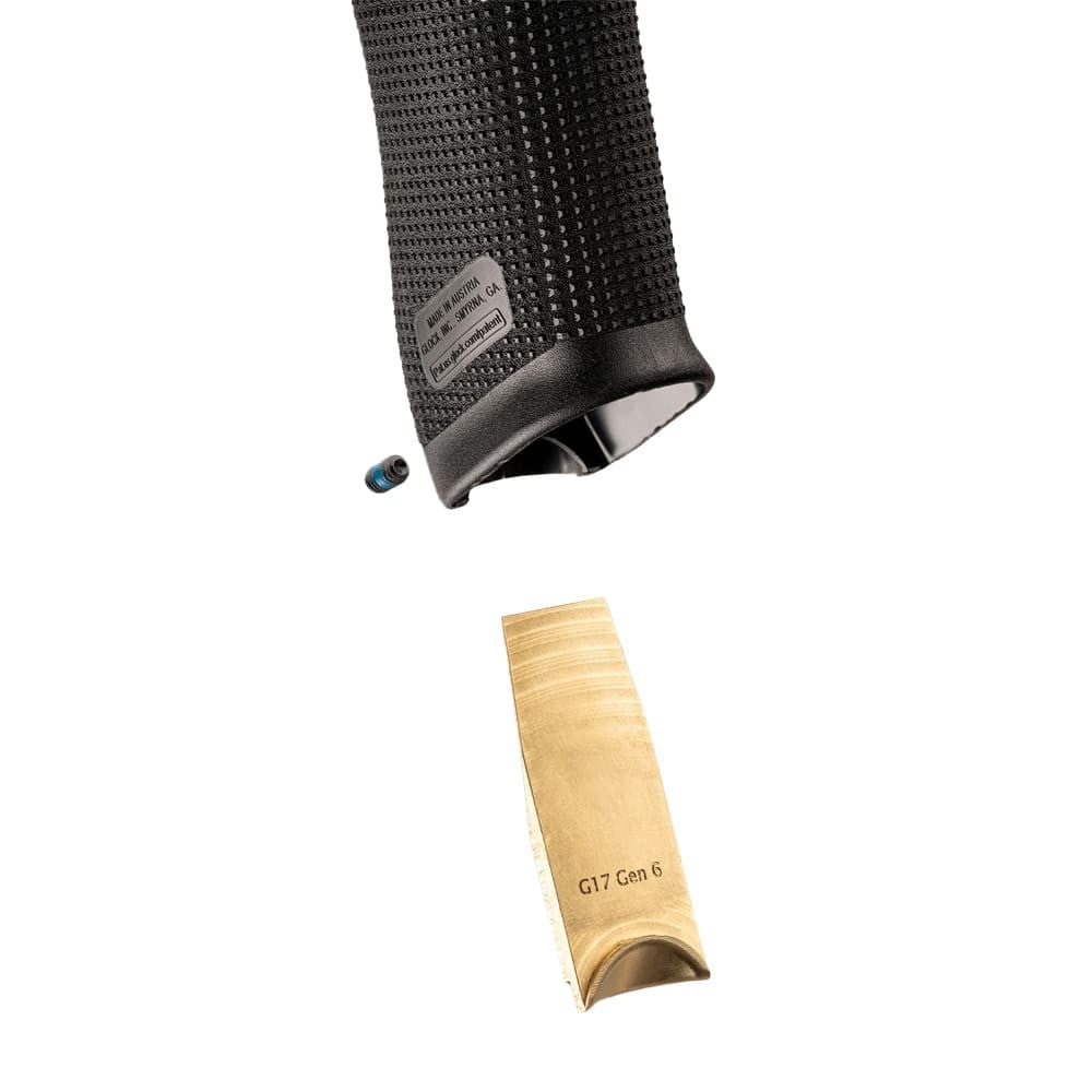 C&H Precision Speed Feed Pro Brass for Gen 6 Compact Glock Frames 1.7oz G6-SPEEDFEED-19-BR