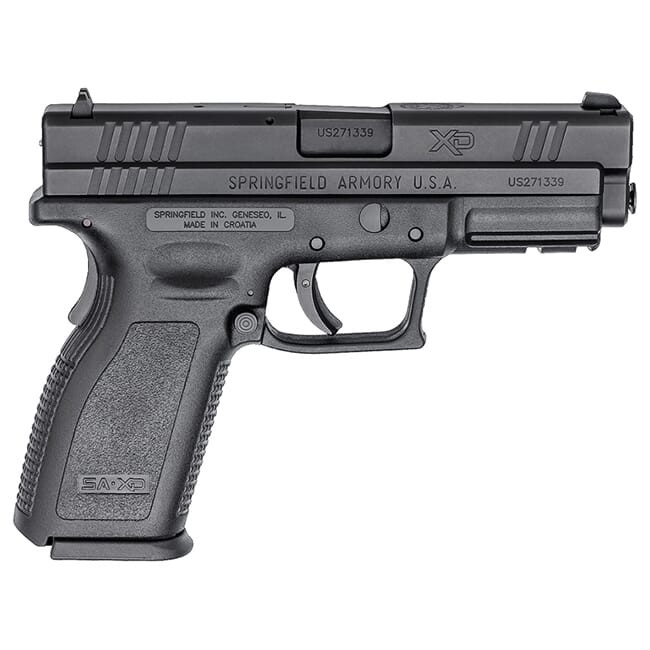Springfield Armory XD .40 S&W Service 4" Black (W/2 Magazines) Pistol XD9102HC