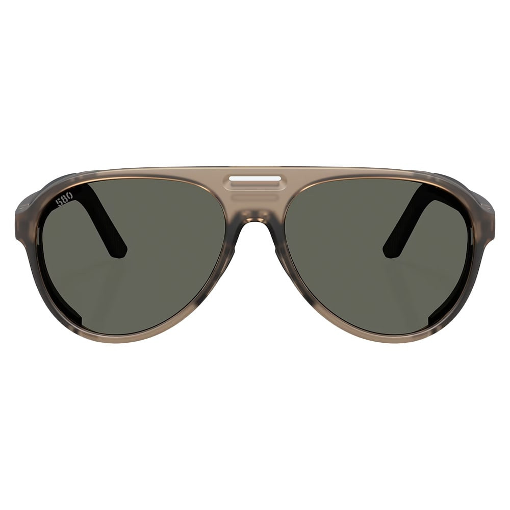 Costa Del Mar Grand Catalina Matte Brown Smoke Frame Gray 580G Lens 06S9117-91171459