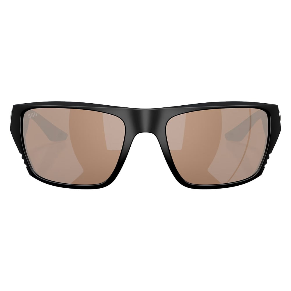 Costa Del Mar Finlet Matte Black Frame CopperSilver Mirror 580G Lens 06S9118-91180359