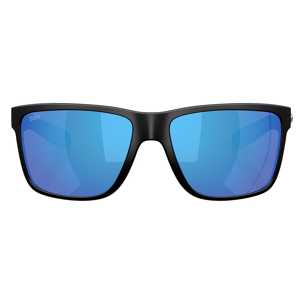 Costa Del Mar Broadbill II Matte Black Frame Blue Mirror 580G Lens 06S9120-91200158