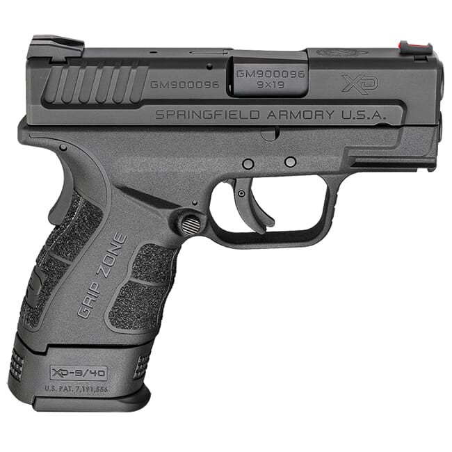 Springfield Armory XD 9mm Mod.2 Sub-Compact 3" Black, 10-Round (W/2 Magazines) Pistol XDG9801