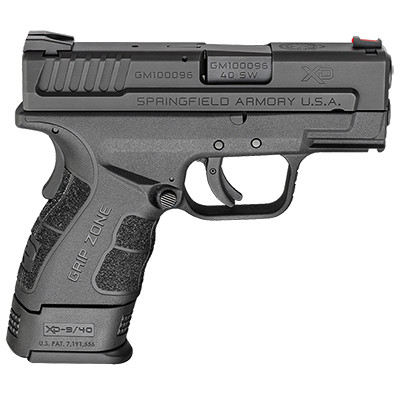 Springfield Armory XD .40 S&W Mod.2 Sub-Compact 3" Black, 9-Round (W/2 Magazines) Pistol XDG9802
