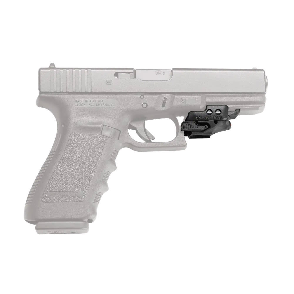 Crimson Trace Rail Master CMR-201 5mW Red Laser for Picatinny & Glock Rails, Ambidextrous Controls Adjustable Windage/Elevation 01-3000226