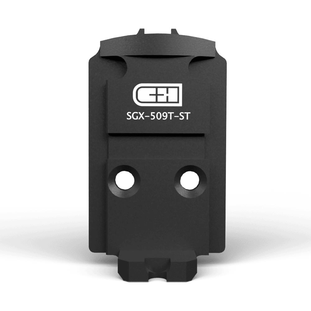 C&H Precision Sig P320 X-Five M17 M18 Romeo1Pro-Delta Point Pro Cut Steel Plate For Holosun 509T SGX-509T-ST