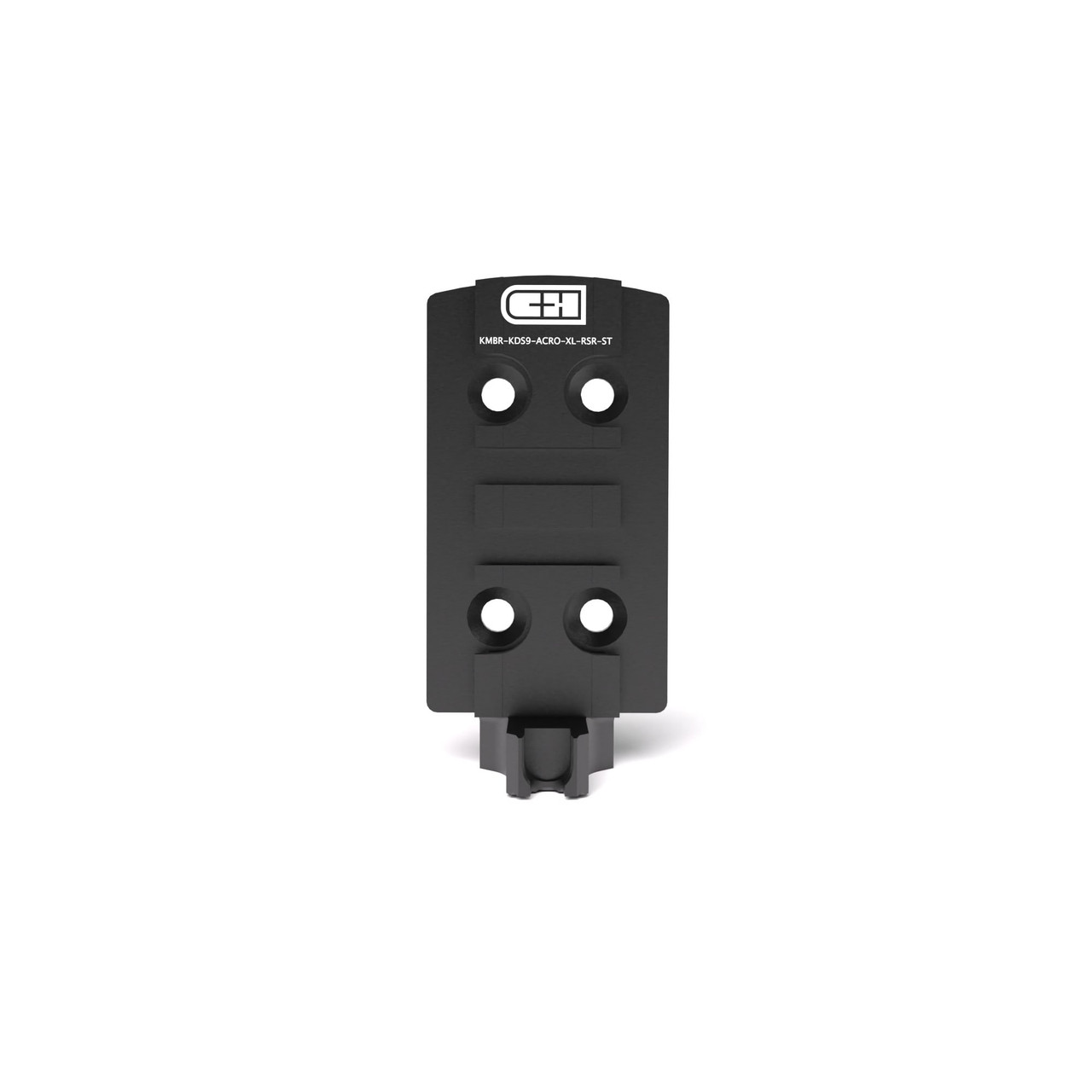 C&H Precision Kimber KDS9C Steel Plate For Aimpoint Acro-Duty/DutyXl w/ Built In Rear Sight KMBR-KDS9-ACRO-XL-RSR-ST
