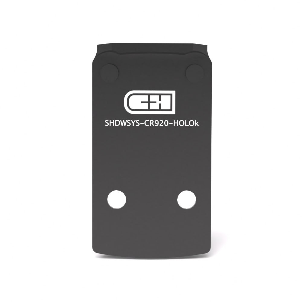 C&H Precision Shadow Systems CR920 Plate For Holosun 407K/507K, Trijicon RMSC, Vortex Ccw, C&H (EDC/EDC Enclosed) SHDWSYS-CR920-HOLOK