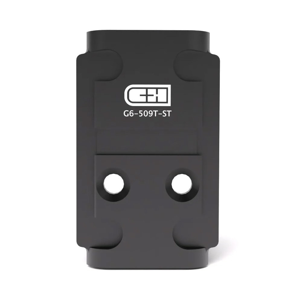 C&H Precision Glock Gen 6 Steel Plate For Holosun 509T Fits Glock MOS G6-509T-ST