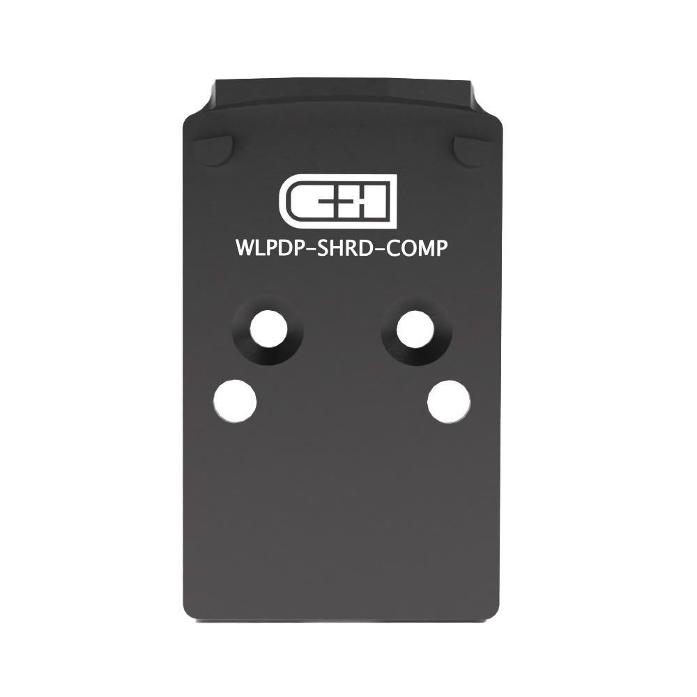 C&H Precision Walther PDP 1.0 Plate For Comp w/ Protective Shroud WLPDP-SHRD-COMP