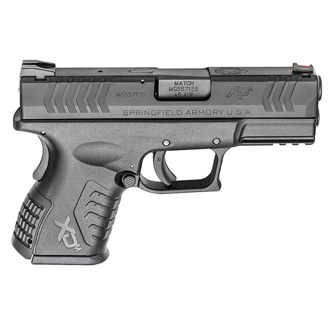 Springfield Armory XD(M) .45 ACP Compact 3.8" Black (W/2 Magazines) Pistol XDM93845CBHCE