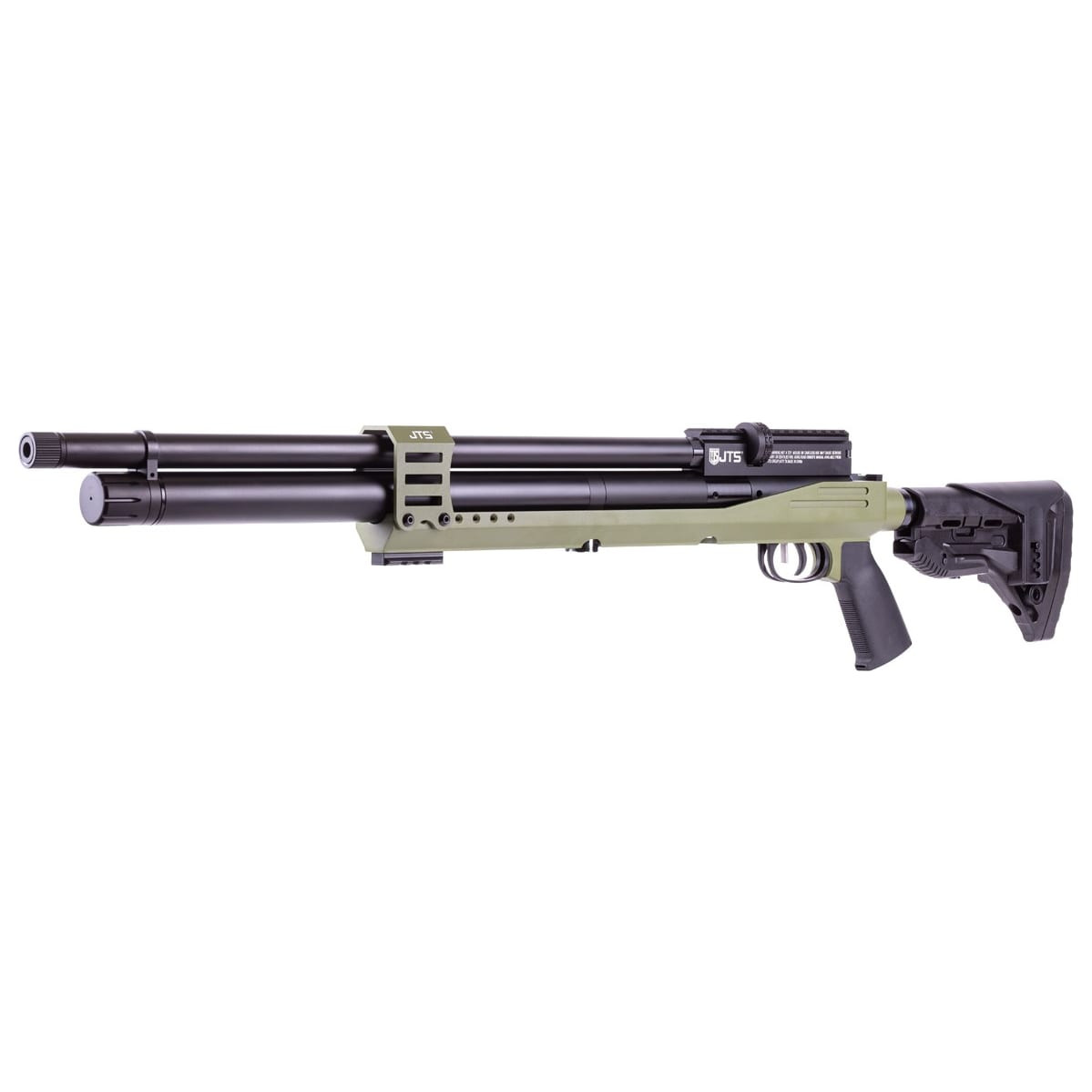JTS Airacuda PRS MAX .22 Cal Aluminum Chassis Green PCP Air Rifle JAGPRSM22G