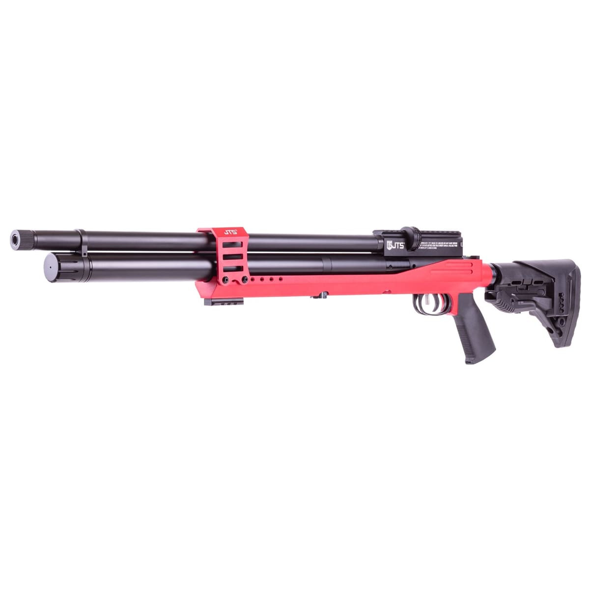 JTS Airacuda PRS MAX .22 Cal Aluminum Chassis Red PCP Air Rifle JAGPRSM22R