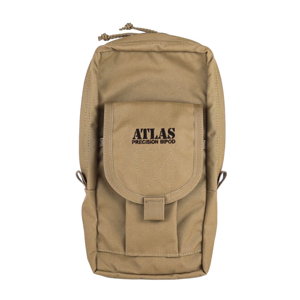 B&T Industries Atlas Large Bipod Pouch for Super CAL or 5-H series Bipods-Coyote Brown BT30-S5