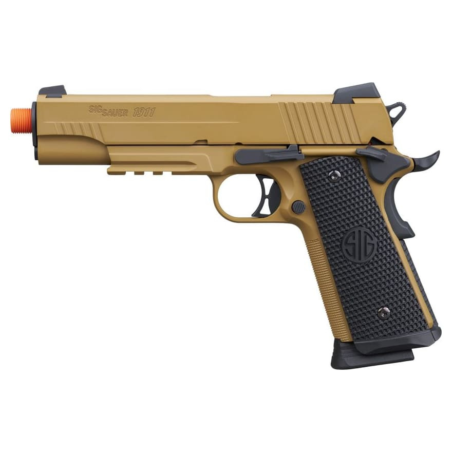 Sig Sauer 1911 6mm Airsoft Proforce Emporer Scorpion CO2 Blowback Slide AIR-PF-1911ES