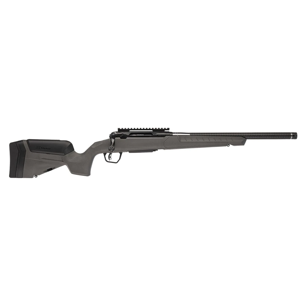 Savage Arms Model 110 CARBON HUNTER LH 6.5 Crdmr 18"Bbl 1:8 Carbon Fiber Black-Cerakote Action w/ Adj. Trigger 1-Piece Rail Bolt Action Rifle 32955