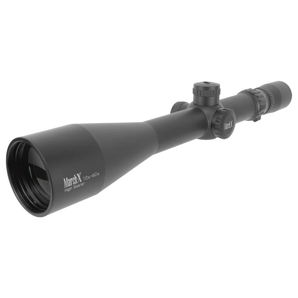 March High Master 10-60x56 1/8 Reticle 1/8 MOA Riflescope D60HV56L-1-8