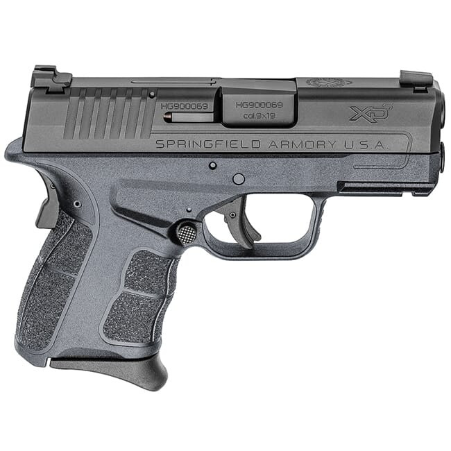 Springfield Armory XDS 9mm MOD.2 3.3" Tactical Gray / Black Tritium Night Sight Pistol (w/ 2 Magazines) XDSG9339GRYT