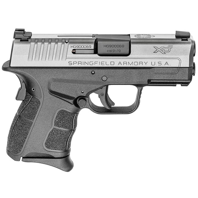 Springfield Armory XDS 9mm MOD.2 3.3" Stainless Tritium Night Sight Pistol (w/ 2 Magazines) XDSG9339ST
