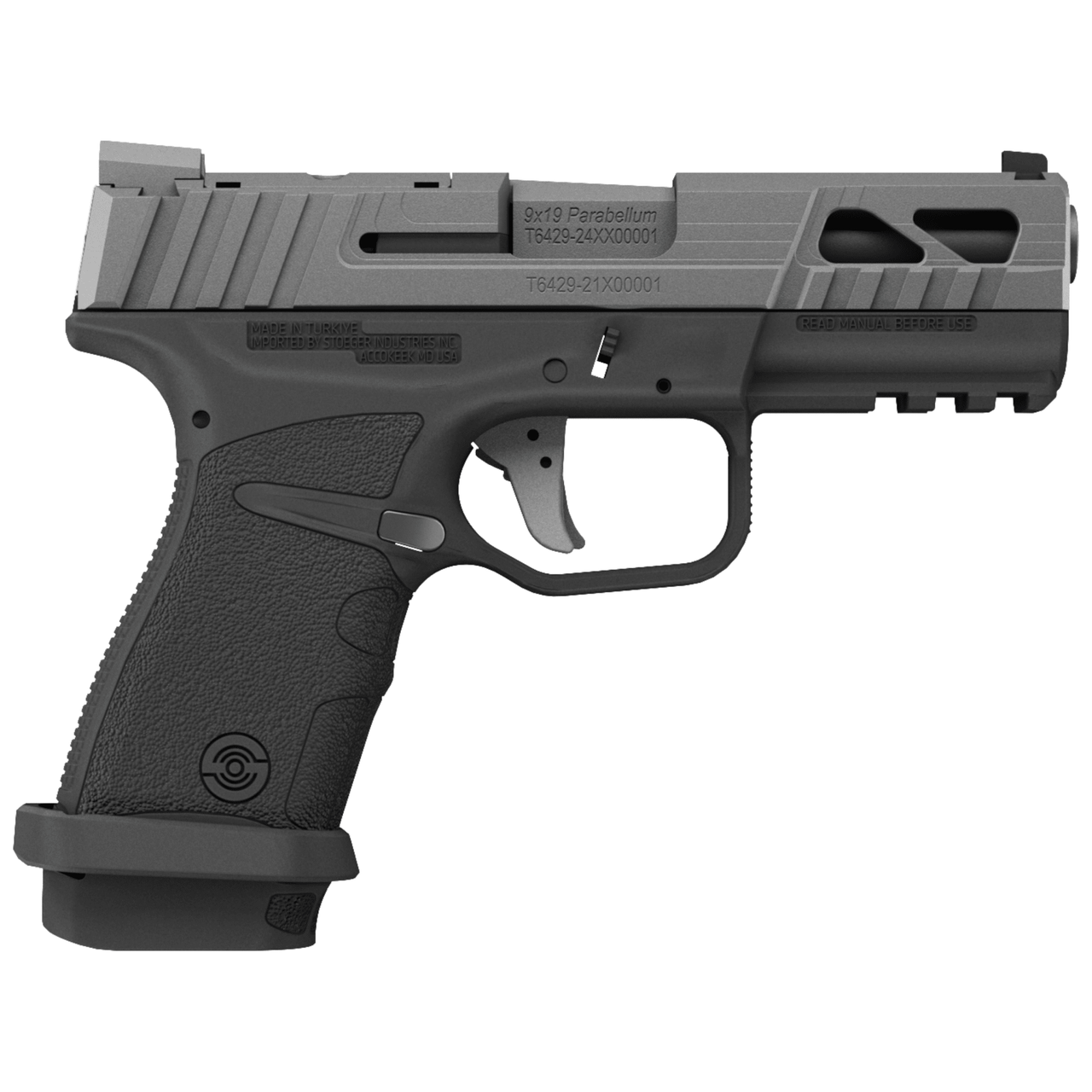 Stoeger STR-9MC Thinline 9x19mm Parabellum 14/19rd Cap Micro-Compact Pistol 37007