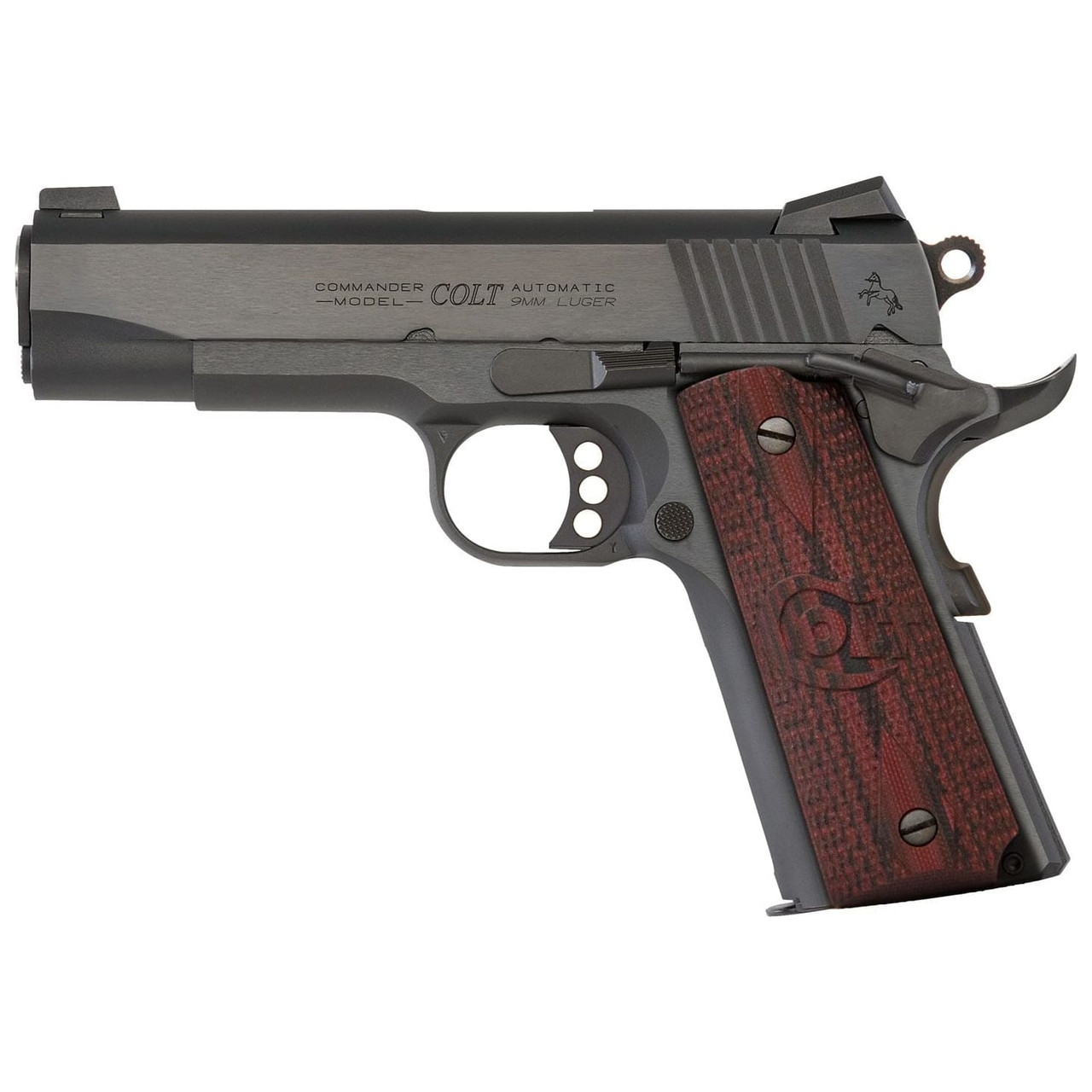 Colt 1911 Combat Commander 9mm 4.25" Bbl Blued Pistol O4942XE