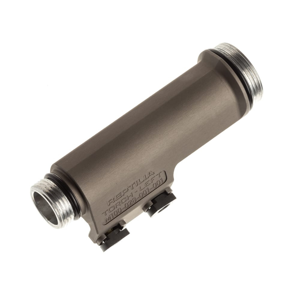 Reptilia TORCH 6V/18650 M-LOK Tobacco Left Side Light Body 100-083