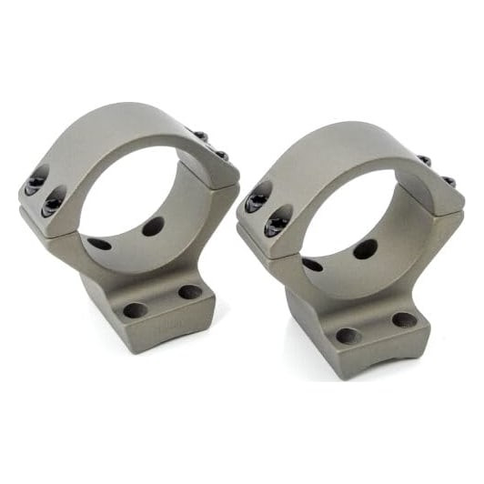 Talley 1" X-Bolt (High) (Silver) Alloy Lt. Wt. Ring Base Combo S950735