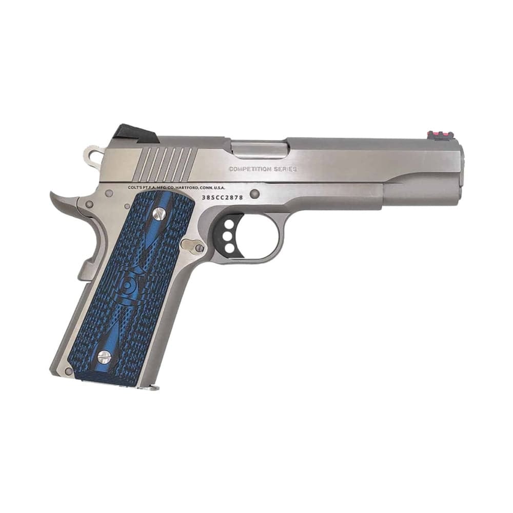 Colt 1911 Government Model Competition .38 Super 5" National Match Bbl Series 70 SS Pistol O1073CCS
