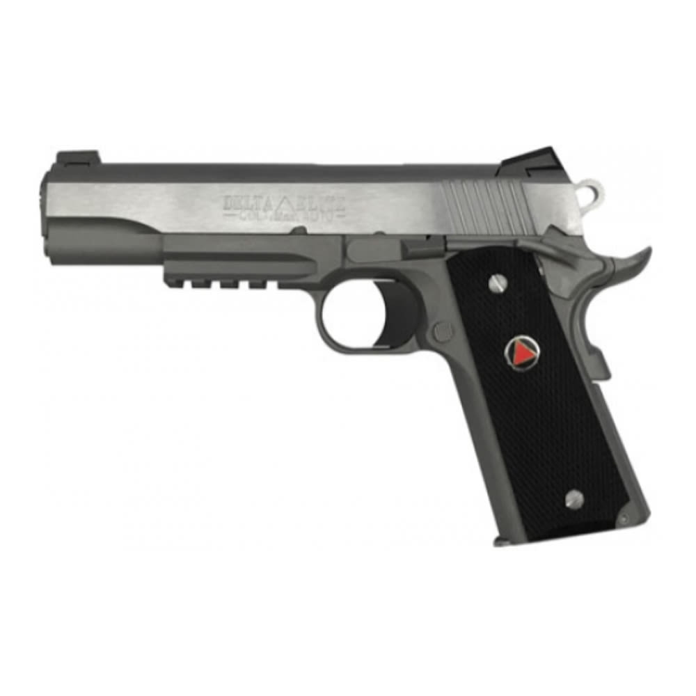 Colt 1911 Delta Elite Rail MKIV 10mm 5" Bbl Rail SS Pistol O2020RG