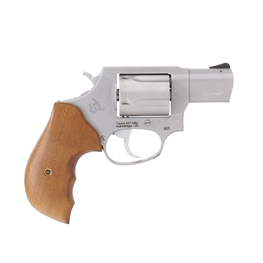 Taurus M605 .357 S&W Mag SS 2" 5rd Turkish Walnut Revolver 2-605029-TW