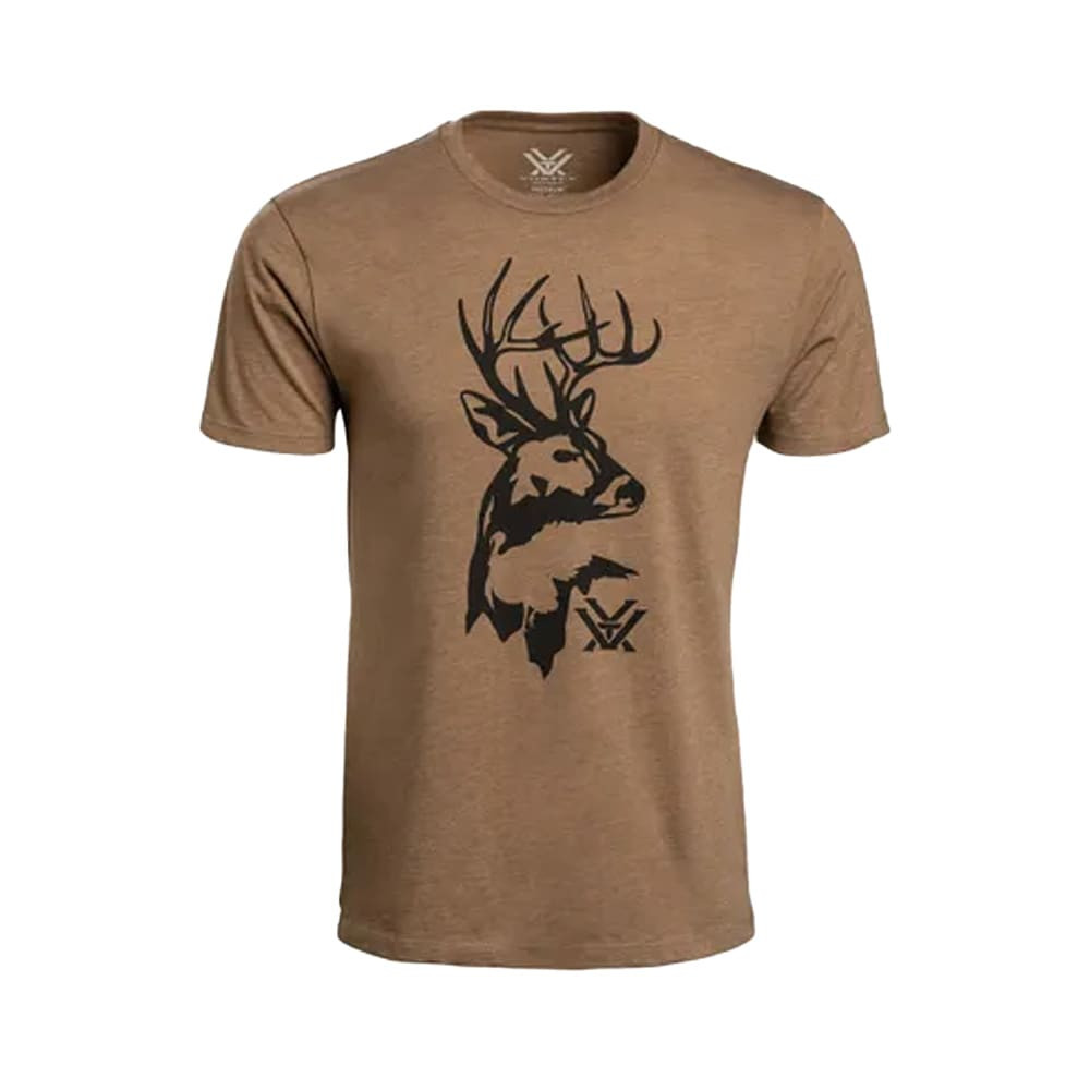 Vortex Optics Wild Reveal SS T-Shirt Coyote Heather Men's Size XL 126-05-CHEXL