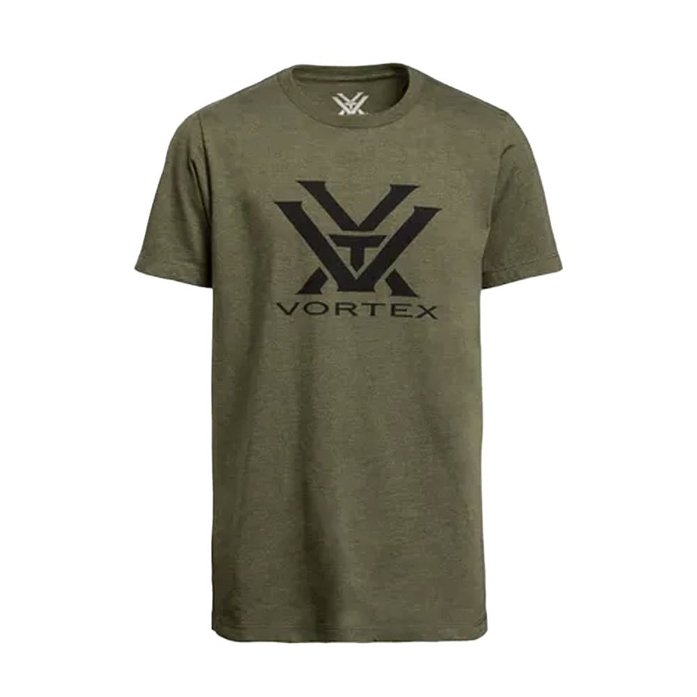 Vortex Optics Core Logo SS T-Shirt Olive Heather Youth Size XS 126-10-OLHXS