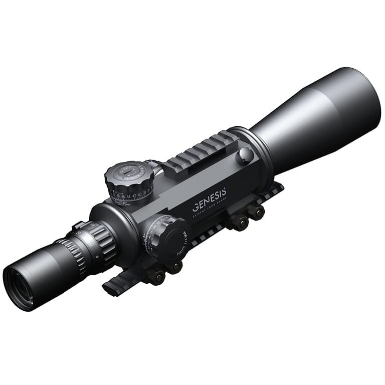 March Genesis Tactical 6x-60x56 FML-TR1 Reticle 0.1 MIL FFP Riflescope D60V56GFML10-FML-TR1