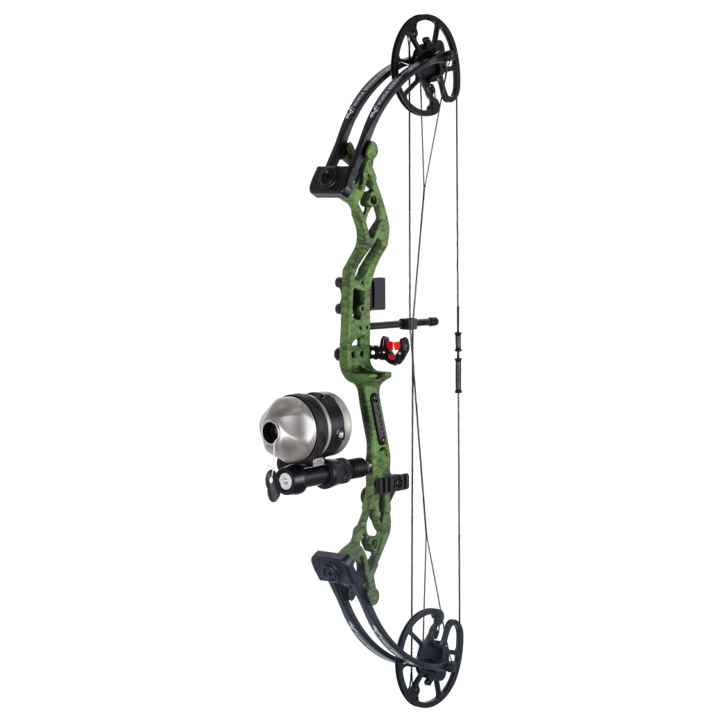 Cajun Sucker Punch Pro RTF RH50 Reclaim Wheel Slime Bowfishing Bow ABF26SSPSR